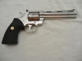 Colt Python 6 Inch Bright Stainless MINT - 2 of 8