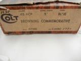 Colt 1911 70 Series Browning Commemorative NIB - 1 of 8