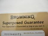 1973 Browning Superposed 20 Gauge In The Case - 2 of 10