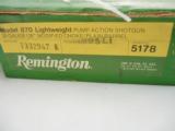 Remington 870 Wingmaster 20 New In The Box - 2 of 11