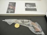 Colt 1860 Army 2nd Generation Stainless NIB - 1 of 5