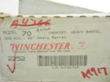 Winchester 70 Varmint HB 308 New In The Box - 1 of 9