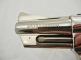 1979 Smith Wesson 27 3 1/2 Inch Nickel 357 - 2 of 9