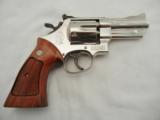 1979 Smith Wesson 27 3 1/2 Inch Nickel 357 - 4 of 9