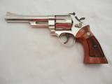 1980 Smith Wesson 57 Nickel 41 Magnum NEW - 1 of 4