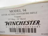 WInchester 94 357 SRC 16 Inch New In The Box - 2 of 9