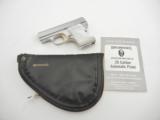 1961 Browning Baby 25 Nickel New In Pouch
- 1 of 4