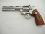 Colt Python Elite 6 Inch SS NIB -CALIFORNIA DOJ OK - 4 of 8