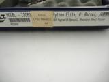Colt Python Elite 6 Inch SS NIB -CALIFORNIA DOJ OK - 2 of 8