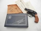 1970's Smith Wesson 38 Airweight NIB - 1 of 6