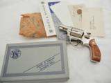 1975 Smith Wesson 37 Airweight Nickel NIB- 1 of 6