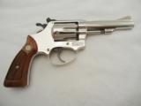1972 Smith Wesson 34 4 Inch Nickel NIB- 4 of 6