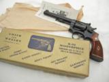 1953 Smith Wesson K22 Pre 17 In The Box - 1 of 10