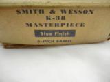 1949 Smith Wesson K38 In The Box- 2 of 10