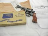 1955 Smith Wesson Pre 27 Bright Blue In The Box - 1 of 12
