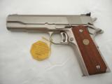 Colt 1911 Gold Cup Electroless Nickel NIB - 3 of 7