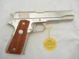 Colt 1911 Government 45ACP Nickel NIB - 4 of 7