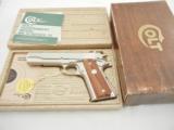 Colt 1911 Government 45ACP Nickel NIB - 1 of 7