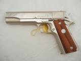 Colt 1911 Government 45ACP Nickel NIB - 3 of 7