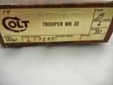 Colt Trooper Mark III 357 New In The Box - 2 of 6