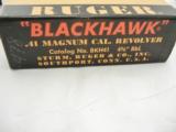 1965 Ruger Blackhawk 41 Magnum NIB
