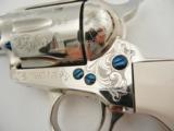 Colt SAA 45 Birdhead Ivory Factory Engraved NIB - 7 of 11