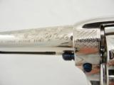 Colt SAA 45 Birdhead Ivory Factory Engraved NIB - 6 of 11