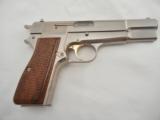 1981 Browning Hi Power Belgium Nickel - 4 of 6