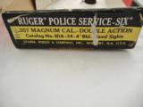 Ruger Police Service Six 357 NIB - 2 of 6