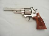 1980 Smith Wesson 27 Nickel 357 - 1 of 10