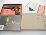 Colt 1911 Gold Cup 38 Mid Range Pre 70 NIB - 1 of 9
