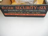 Ruger Security Six SS 357 6 Inch NIB - 3 of 7