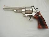 Smith Wesson 57 41 Magnum Nickel NIB - 4 of 8