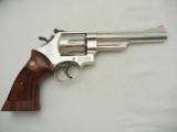 Smith Wesson 57 41 Magnum Nickel NIB - 5 of 8