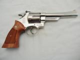 1973 Smith Wesson 57 Nickel 41 Magnum MINT - 4 of 8