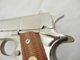 Colt 1911 Government Series 70 Nickel - 3 of 9
