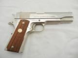 Colt 1911 Government Series 70 Nickel - 4 of 9