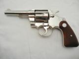 1955 Colt Marshal Nickel With Letter - 3 of 13