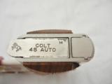 Colt 1911 Series 70 Nickel New In The Box - 5 of 6