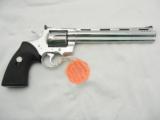 Colt Python Bright SS Lew Horton 8 Inch NIB*** ULTRA RARE *** Factory Letter- 6 of 10