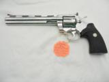 Colt Python Bright SS Lew Horton 8 Inch NIB*** ULTRA RARE *** Factory Letter- 4 of 10