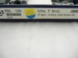 Colt Python Bright SS Lew Horton 8 Inch NIB *** ULTRA RARE *** Factory Letter- 2 of 10