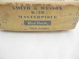 1950 Smith Wesson K38 Pre 14 In The Box- 2 of 12