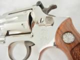 1983 Smith Wesson 34 2 Inch Nickel Kit Gun - 3 of 8