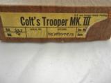 Colt Trooper Mark III 357 4 Inch NIB - 2 of 7