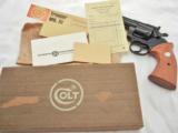 Colt Trooper Mark III 357 4 Inch NIB - 1 of 7
