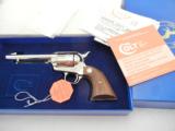 Colt SAA 44-40 Nickel New In The Box - 1 of 5