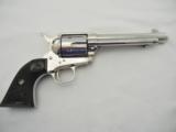 Colt SAA 45 Long Colt Nickel NIB - 4 of 5