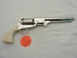 Colt 1851 Navy Custom Shop Nickel Ivory NIB *** ULTRA RARE *** FACTORY LETTERED ***
- 6 of 7