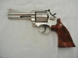 1980 Smith Wesson 586 4 Inch Nickel - 1 of 8